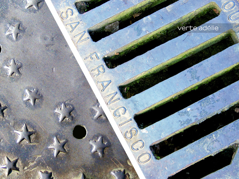 I spy stars and stripes (on manholes)