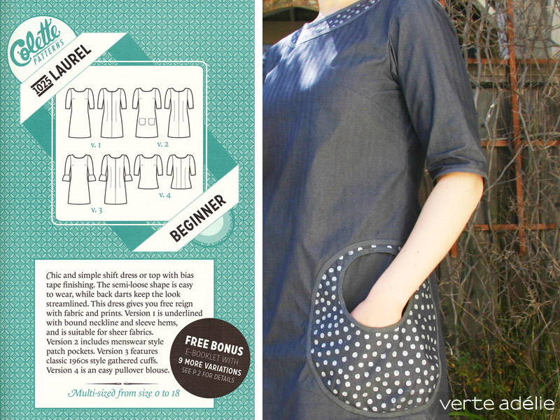 About the Laurel dress, and a steep learning curve