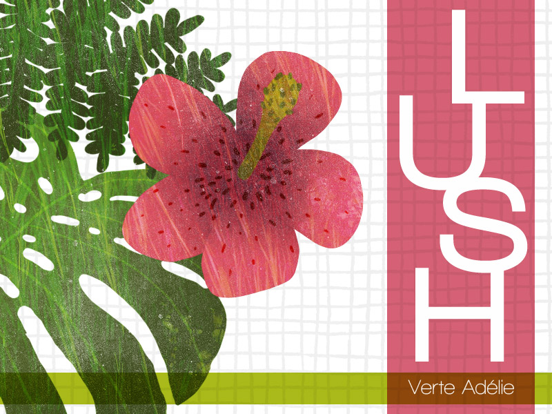 Illustration Friday: lush